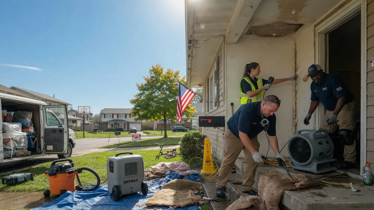 Water Damage Restoration in Chestnut, IL near me